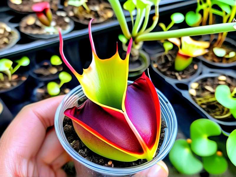How to Sterilize Containers to Prevent Mold Death on US Fresh Nepenthes Cuttings