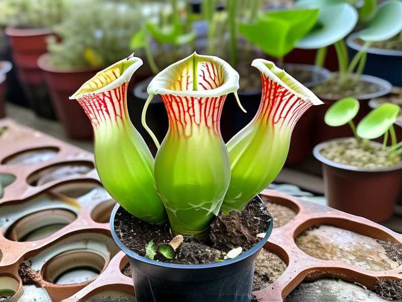 How to Identify Usable Rhizome Sections for Organic US Home Nepenthes Propagation